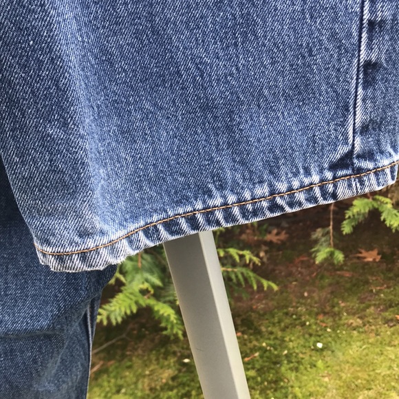 Lands' End Mens Blue Denim Jeans (#1) Size 32x32 - Picture 8 of 9